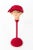 Wood Set of Five Papier Mache Flapper Hat Stands For Sale - Image 7 of 12