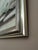 Textile Mid-Century Modern 'Winter Reeds' Vintage Swedish Impressionist Original Landscape Oil Painting, Framed For Sale - Image 7 of 12