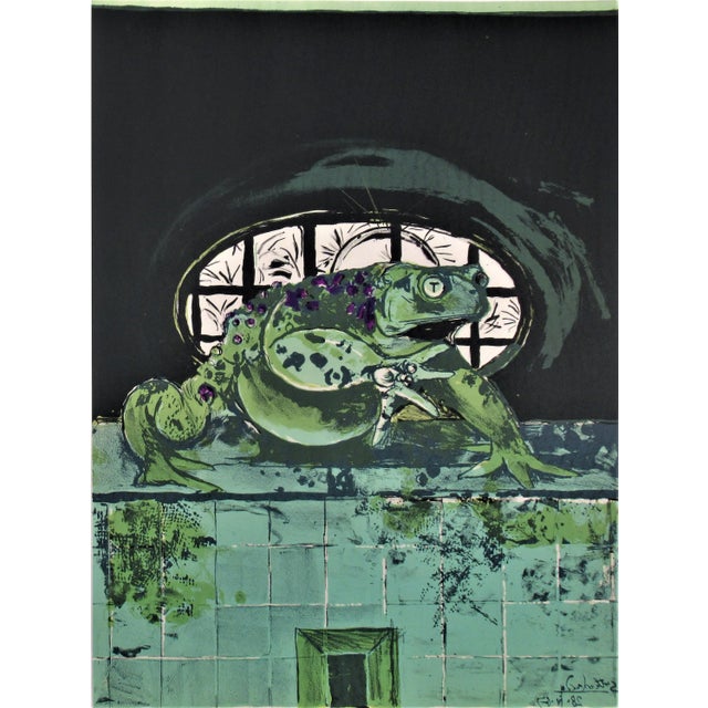 Graham Sutherland, "Toad I" from the suite "Bestiary and some Correspondences", 1967 For Sale In San Francisco - Image 6 of 6