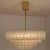 Large Glass Brass Light Fixtures from Doria, Germany, 1969, Set of 3 For Sale - Image 9 of 18