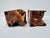 Chocolate Vintage Burlwood Root Sculpture Bookends, Pair For Sale - Image 8 of 12
