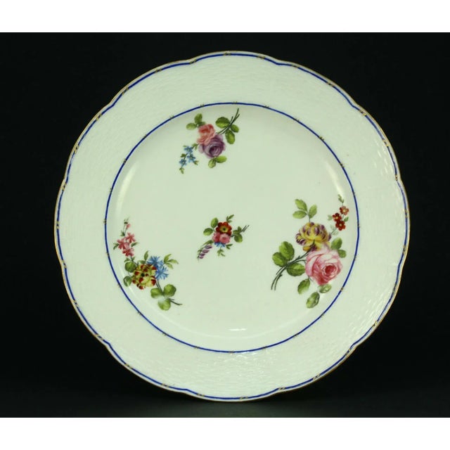 1751-1753 Sevres Soft Paste Porcelain Plate, Signed #2 For Sale - Image 13 of 13