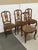 French Provincial French Provincial Leopard Print Dining Chairs, Set of Four For Sale - Image 3 of 12