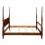 Vintage Pennsylvania House Traditional Solid Cherry Full Poster Bed Frame For Sale