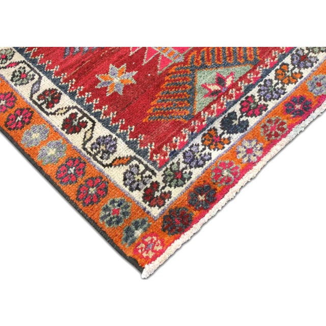 Illustration 1960s Turkish Oushak Runner For Sale - Image 3 of 7