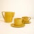 Contemporary Milano Sole Set of 4 Espresso Cups and Saucers by Marta Benet For Sale - Image 3 of 7