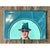 Vintage Figurative Painting of Man in Hat on Paper For Sale - Image 10 of 12