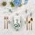 Infuse your dining space with classical elegance and whimsy through the Thistle And Snake Vegan Leather Round Pebble...