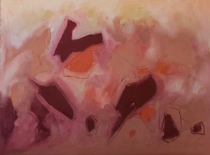 Tawna Allred "Soft Apricot" Oil Painting