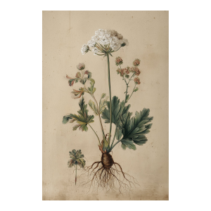 Antique Botanical Print | Herbarium Flower Study | Natural History Fine Art Print
