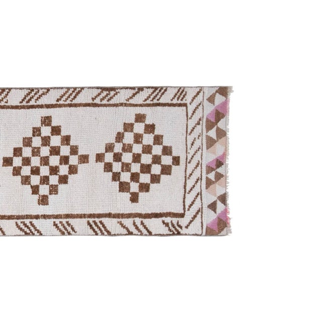 1970s Vintage Kurdish Herki Runner Rug 2'7" X 11'11" For Sale - Image 5 of 12