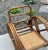Boho Calif-Asia Mid 20th Century Rattan Three-Strand Pretzel Chair For Sale - Image 9 of 12