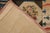 Handmade Antique English Needlepoint Rug in Blue, Beige-Brown Floral Pattern For Sale - Image 9 of 9