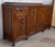 Early 20th Carved Walnut Sideboard With Four Doors and Two Drawers and Crest For Sale - Image 6 of 13