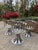 Silver Herbert Saiger for Russell Woodard Mid Century Modern Swivel Chairs - Set of 4, Attributed For Sale - Image 8 of 10