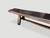 Andrianna Shamaris Midcentury Couture Espresso Stained Teak Wood Long Bench For Sale - Image 4 of 6