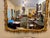 19th Century French Ornately Hand-Carved Gilded Mirror With Oak Leaf & Acorn Motif, Circa 1890 For Sale - Image 10 of 10