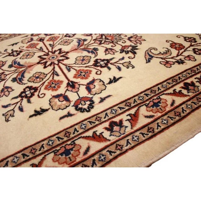 Middle Eastern Hand-Knotted Sarough Rug For Sale - Image 9 of 10