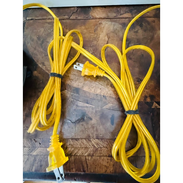 1980s Vintage Chinoiserie Blue and White Ginger Jar Pagoda Lamps - A Pair For Sale - Image 5 of 12