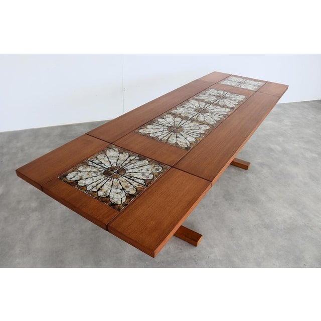 Vintage Extendable Dining Table, 1960s For Sale - Image 9 of 14