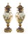 An extraordinary and monumental 19th century French Sèvres porcelain centerpiece covered urn or vase, crafted in France...