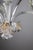 Gold Art Deco Murano Glass Chandelier from Barovier & Toso, 1940s For Sale - Image 8 of 14