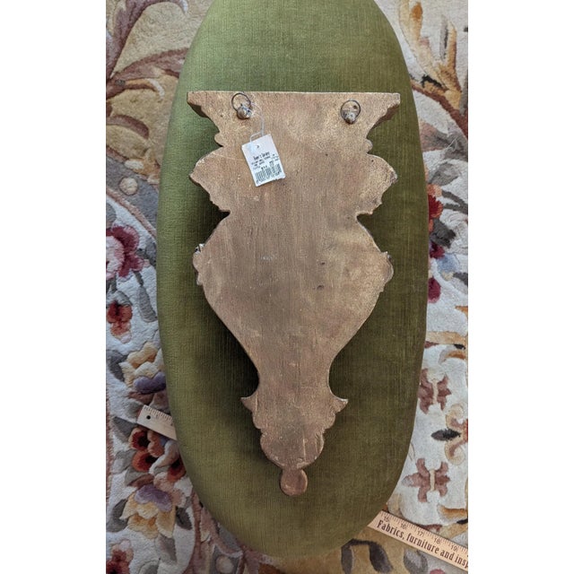 Beaux-Arts 1980s Vintage Gilded-Style Finish Corbel With Cherubs For Sale - Image 3 of 6