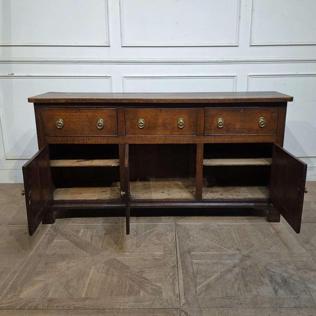 Vintage English Dresser Base For Sale - Image 9 of 10