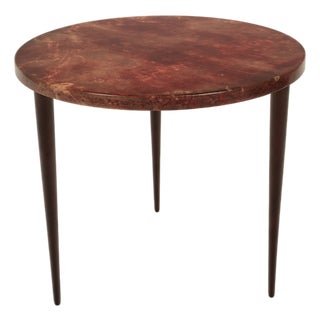 Low Parchment Table by Aldo Tura, 1950s For Sale