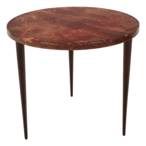 Low Parchment Table by Aldo Tura, 1950s