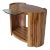 LastChance!Estate Hard Maple Clear Lacquered Side Table For Sale