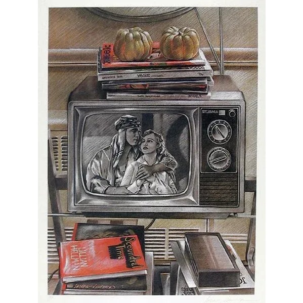 Photorealism Son of the Sheik, Sandra Lawrence Lithograph For Sale - Image 3 of 3