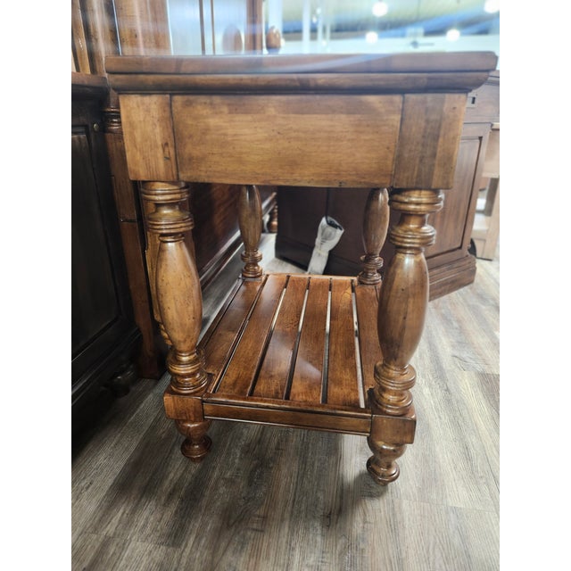 Modern Attributed to Kincaid Bridgetown Warren Heritage Maple Bedside Table 487-421 For Sale - Image 3 of 5