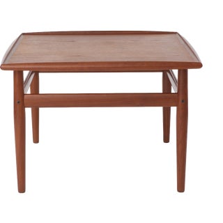 Mid-Century Modern Danish Teak Side Table by Grete Jalk for Glostrup, 1960s For Sale
