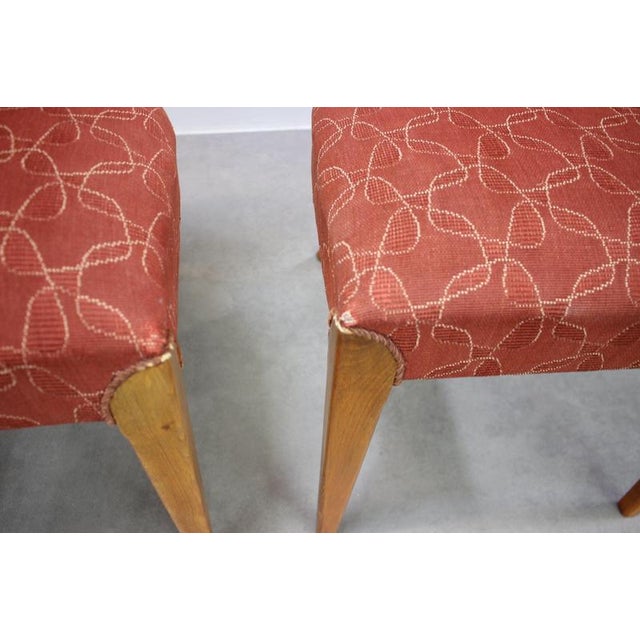 1950s Dining Chairs by Jindrich Halabala, Czechoslovakia, 1950s, Set of 4 For Sale - Image 5 of 11
