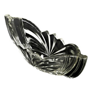 Art Deco Jardiniere from Niemen Glassworks, Poland, 1930s For Sale