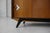 Mid-Century Danish Modern Teak Buffet with Hand-Painted Pattern, 1950s For Sale - Image 9 of 17