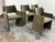 Contemporary Caleb Zipperer for Cb2 Foley Olive Green Velvet Dining Armchairs, Set of Four For Sale - Image 3 of 12