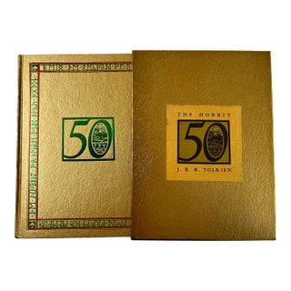The Hobbit, by J. R. Tolkien, 1987, 50th Anniversary Edition. In Slipcase. For Sale