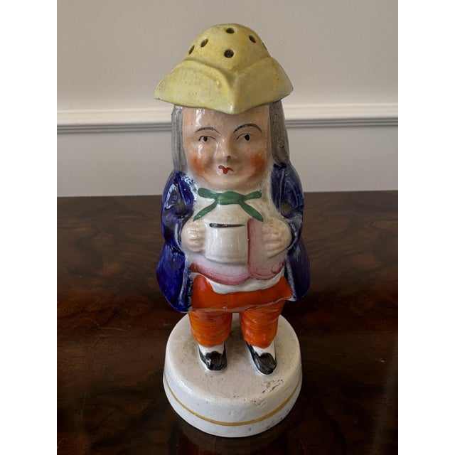 Antique Victorian Staffordshire Toby Pepperpot Figure, 1860 For Sale - Image 9 of 9