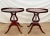 Mersman Vintage Mersman Accent Oval Side Tables, Lyre Harp Base, Mahogany Set of Two For Sale - Image 4 of 18