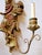 1920s Polychrome Hand Carved Wood and Iron Monkey Wall Sconces - a Pair For Sale - Image 10 of 17