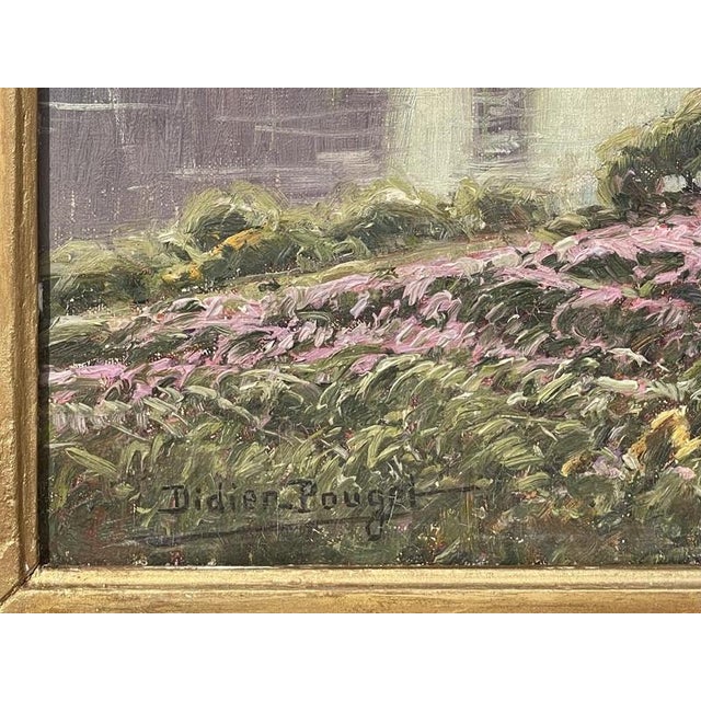 William Didier-Pouget, Morning Mists, Heathers In Bloom, Dordogne Valley, Oil on Canvas, Framed For Sale - Image 5 of 13