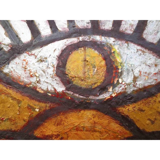 Salvatore Travascio, Trinità, 1996, Oil Painting on Wood, Framed For Sale - Image 4 of 5