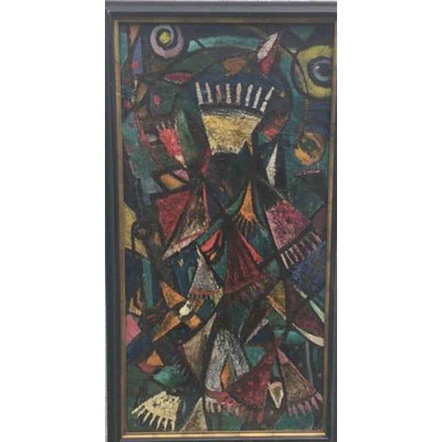 Peter Klein Junggeburth, König Hölkenspuk, Oil Painting on Canvas For Sale - Image 10 of 13