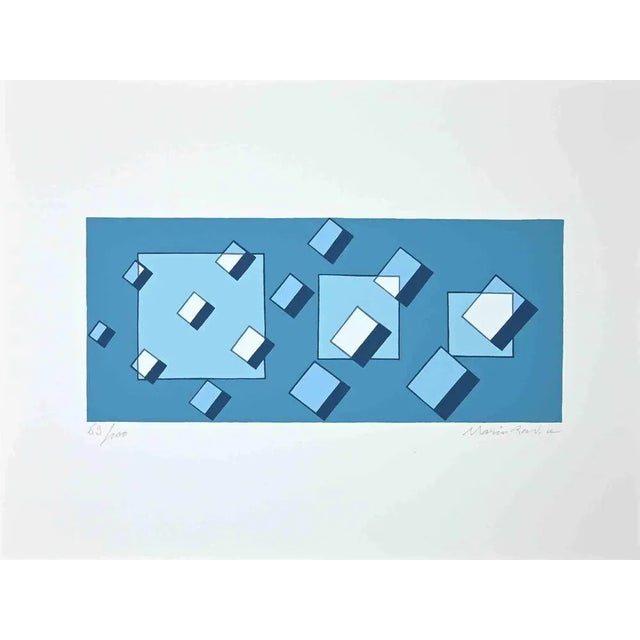 The Destruction is a beautiful original colored screen print on paper, realized by the Italian artist and pioneer of...
