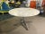 Mid 20th Century Calacatta Marble Top Dining Table Attributed to Florence Knoll For Sale - Image 13 of 13