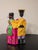 Vintage Korean Wedding Dolls in Glass & Wooden Case For Sale - Image 9 of 10