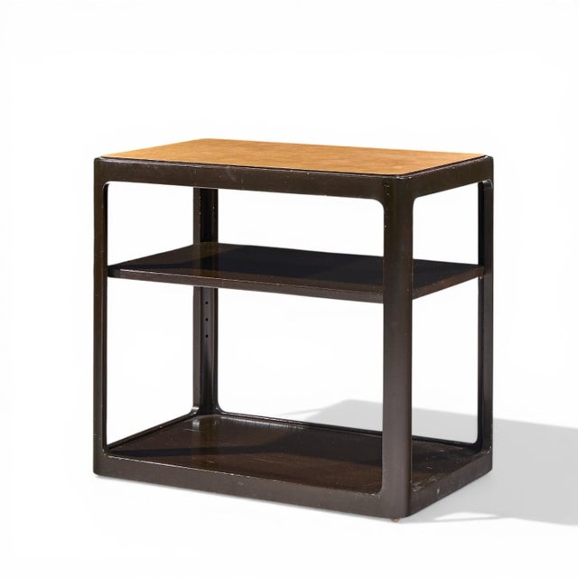 Mid-Century Modern Roger Sprunger for Dunbar Mid Century Mahogany Side Table For Sale - Image 3 of 10