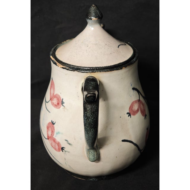 Black Vintage Teapot in Ceramic from SCV, 1930s For Sale - Image 8 of 13